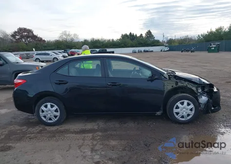 2017 Toyota Corolla L из США, поврежденный, VIN 2T1BURHE6HC869608